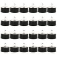 thumbnail image 1 of Moocorvic Black Candles, 24Pack Tea Lights Candles Battery Operated, LED Tealight Candles, Halloween Flameless Candles for Fall, Holiday Decor, Theme Party, DIY, 1 of 9