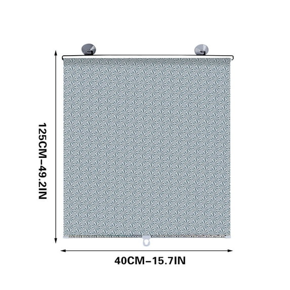 Moocorvic Car Roller Sunshade Universal Retractable Car Window Shade With Suction Cups Car Side Window Sun Shade To Protect