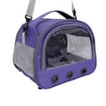 thumbnail image 1 of Moocorvic Cat Carrier Pet Collapsible Travel Cage for Parrots & Hamsters with Shoulder Strap, 1 of 5