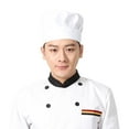 thumbnail image 1 of Moocorvic Chef Hat Adult Baker Kitchen Cooking Chef Cap, 1 of 2