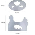 thumbnail image 1 of Moocorvic Chicken Bowl Cozy Pattern Template,Easter Chicken Basket Template,Cookie Basket Bowl Quilting Template,Creative Quilting Rulers Set for Eggs, 1 of 8