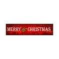 thumbnail image 1 of Moocorvic Christmas Banner Outdoor - 98.42x19.68 Inches, Christmas Front Porch Trim, Christmas Yard Banner, Christmas Yard Trim, 1 of 6