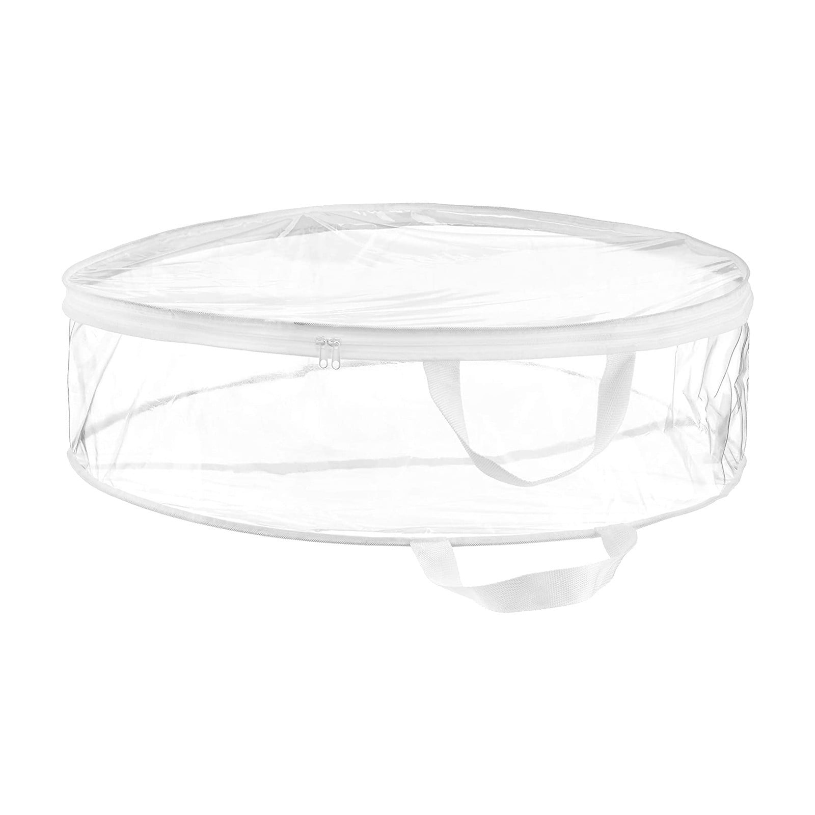 Moocorvic Christmas Clear Wreath Storage Bags Xmas Container with
