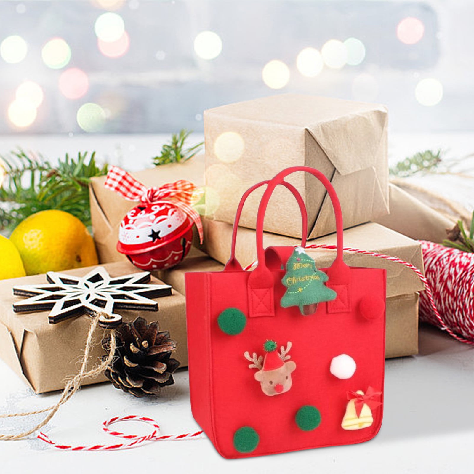 Small xmas gift bags sale