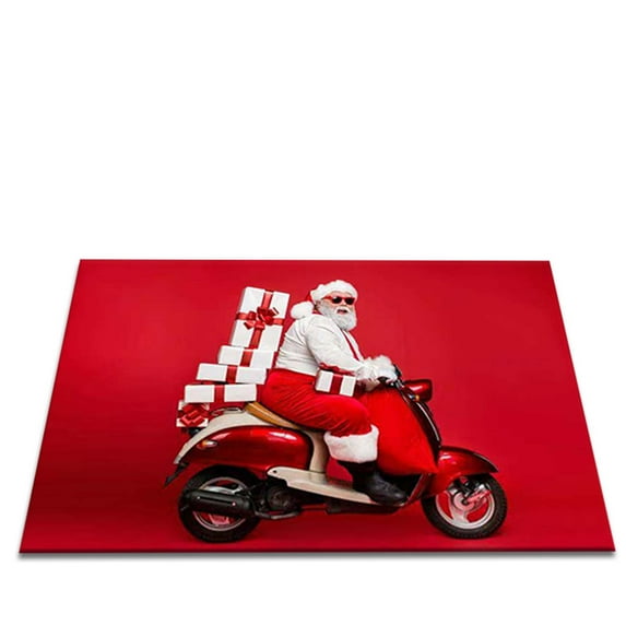 Moocorvic Christmas Letter Door Mats Kitchen Mats Bedroom Living Room Interior Home Carpet Mats