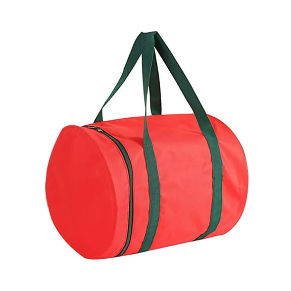 Moocorvic Christmas Light Storage Bag 600D Oxford Cloth Storage Bag Christmas Light Bulb Round Holiday Storage Bag