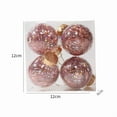thumbnail image 1 of Moocorvic Christmas Ornaments for Tree Decorations, 4Pcs 60mm Shatterproof Plastic Hanging Xmas Ball for Indoor Party Table Decor, 1 of 2