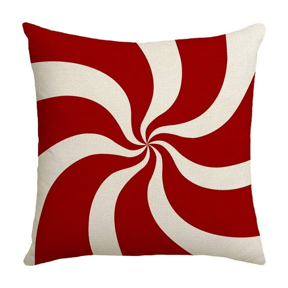 Moocorvic Christmas Pillow Covers 18x18 Inch, Print Throw Pillow Cover Cushion Home Decoration for Sofa Couch