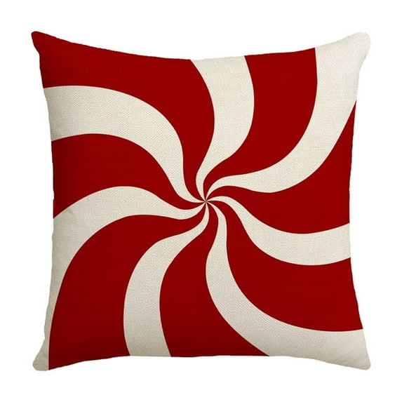 Moocorvic Christmas Pillow Covers 18x18 Inch, Print Throw Pillow Cover Cushion Home Decoration for Sofa Couch