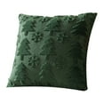 thumbnail image 1 of Moocorvic Christmas Throw Pillow Covers 18x18, Soft Faux Velvet Christmas Tree Cushion Case for Couch Sofa Green, 1 of 7