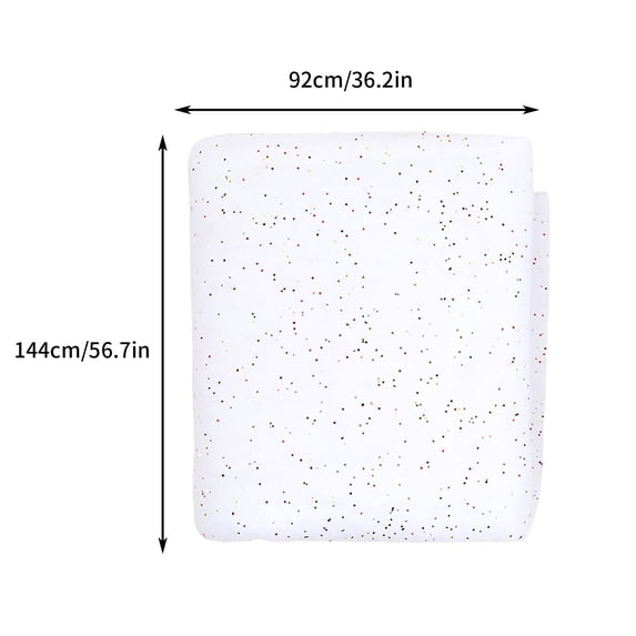 Moocorvic Christmas Tree Skirts, 57x36 inch Faux Plush White Tree Skirt Cover for Holiday Party Christmas Tree Decorations