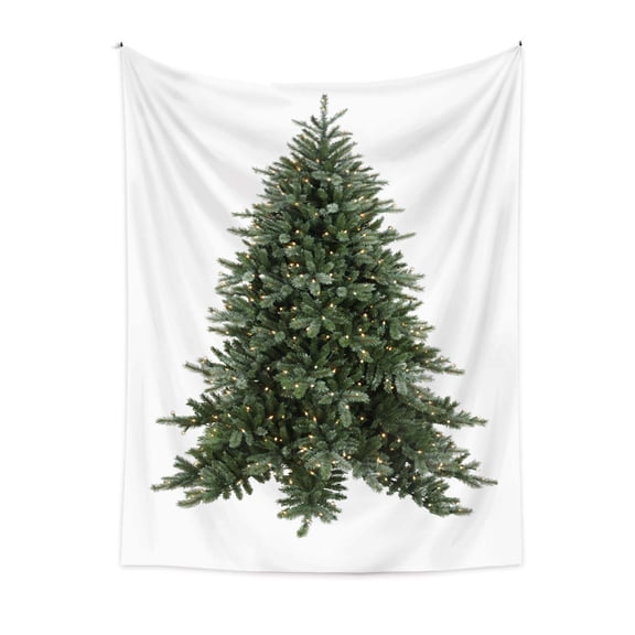 Moocorvic Christmas Tree Tapestry Green Tree Decorative Wall Hanging Home Decor Decoration