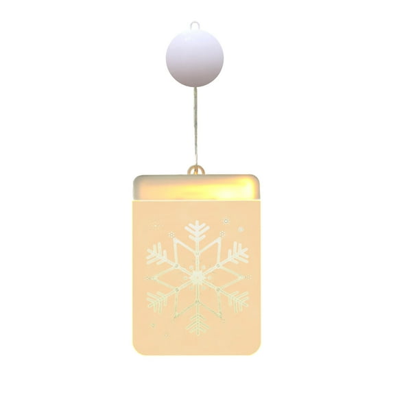 Moocorvic Christmas Window Lights LED Hanging Curtain Light Garland Xmas Tree Decoration