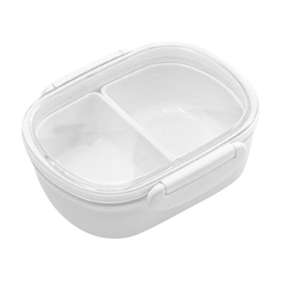 Moocorvic Clear Bento Lunch Box for Insulated Food Storage with Compartment, Leakpoof Lunch Containers for Adults