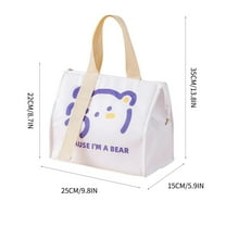 Moocorvic Lunch Bags for Insulated Lunch Box, Small Leakproof Cooler Food Lunch Containers Reusable High Capacity Lunch Tote Bags for Work, Travel, Outdoor