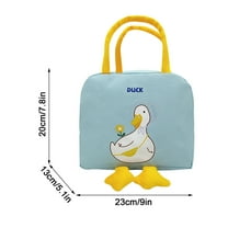 Moocorvic Lunch Box Insulated Lunch Box Bag , Portable Reusable Lunch Cooler Bag for Water-resistant Lining