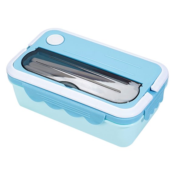 Moocorvic Lunch Box with Compartment, Two-layer Leak-Proof Bento Box for & Adults, Healthy Food-Safe Lunch Container Picnic