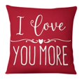 thumbnail image 1 of Moocorvic Under $1 Red Throw Pillows Covers for Couch, Valentines Day Gifts for Women, Valentines Day Decor for Wedding Party Bedroom Sofa, 1 of 7