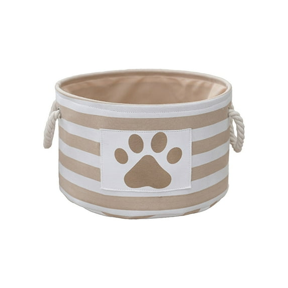 Moocorvic Collapsible Fabric Storage Bucket, Cute Foldable Closet Organizer for Clothes, Toy Storage Bin