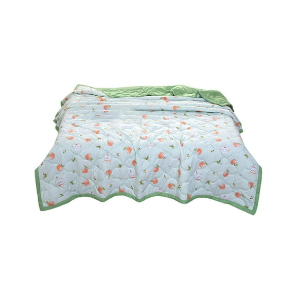 Moocorvic Cooling Blankets for Hot Sleepers, Lightweight Quilt for Summer with Double Side Cold, Cooling Comforter, Fabric for Bed(39.4x59 Inch)