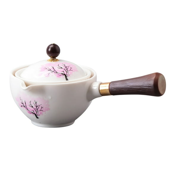 Moocorvic Creative 360 Degree Rotating Tea Set Well Off Teapot Cradle Type Semi Automatic Kung Fu Tea Set Household