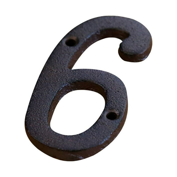 Moocorvic Creative House Address Plaques Metal Address Sign Mailbox Number Personalized Address Signs for House Home Hotel Office Garden Decorative Wall Plaque,