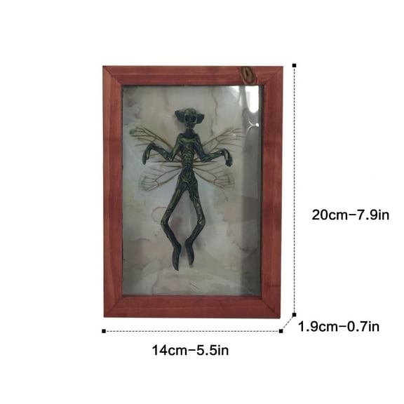 Moocorvic Dark Wind Mysterious Mummy Specimen Small Photo Frame For The Ghost Festival