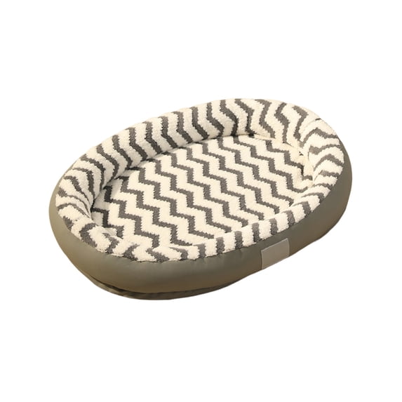 Moocorvic Dog Beds for Small Dogs, Washable Pet Sleeping Bed Anti Slip Bottom,19.7x15.7Inch