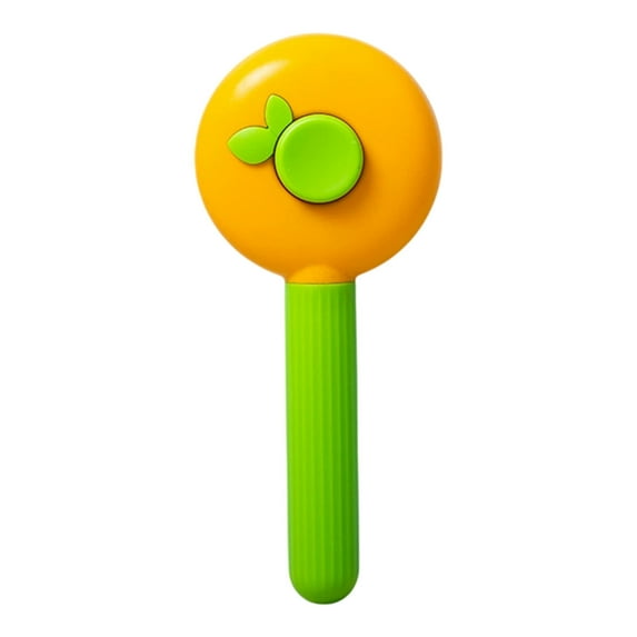 Moocorvic Dog Brush for Shedding, Dog Hair Remover Self-Cleaning Cat Grooming Supplies for Small Dogs Cats Rabbits,Orange