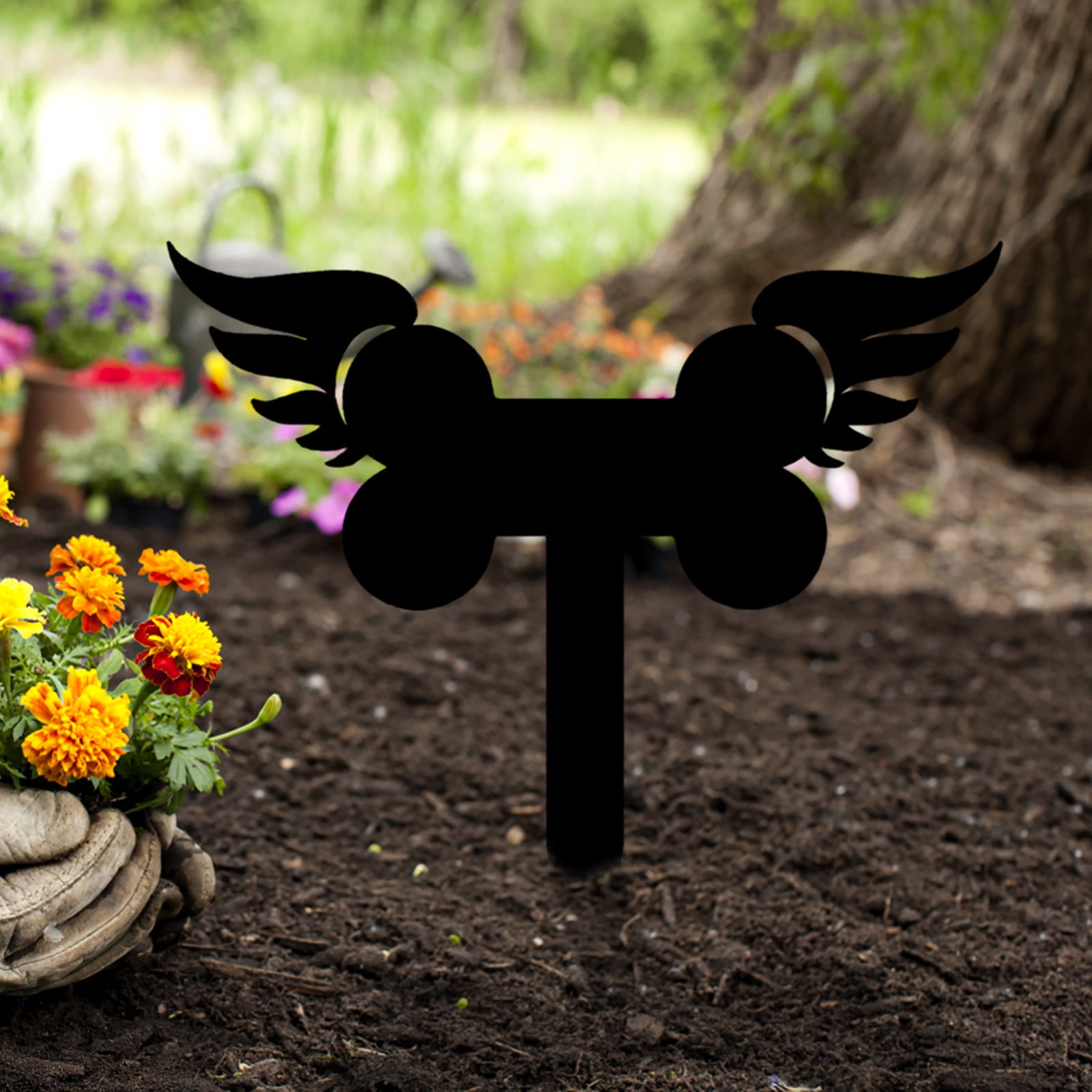 Moocorvic Dog Pet Grave Markers Pet Memorial Stake, Memorial Plaque ...