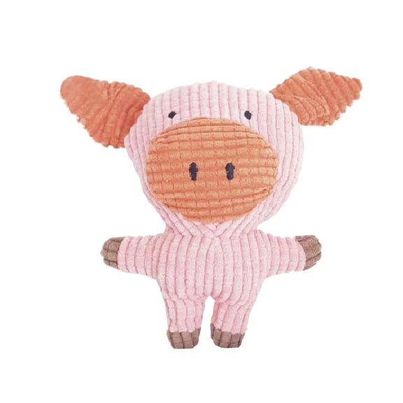 Moocorvic Dog Toys for Aggressive Chewers, Plush Stuffed Animal Puppy Toy for Small Medium Large Dogs