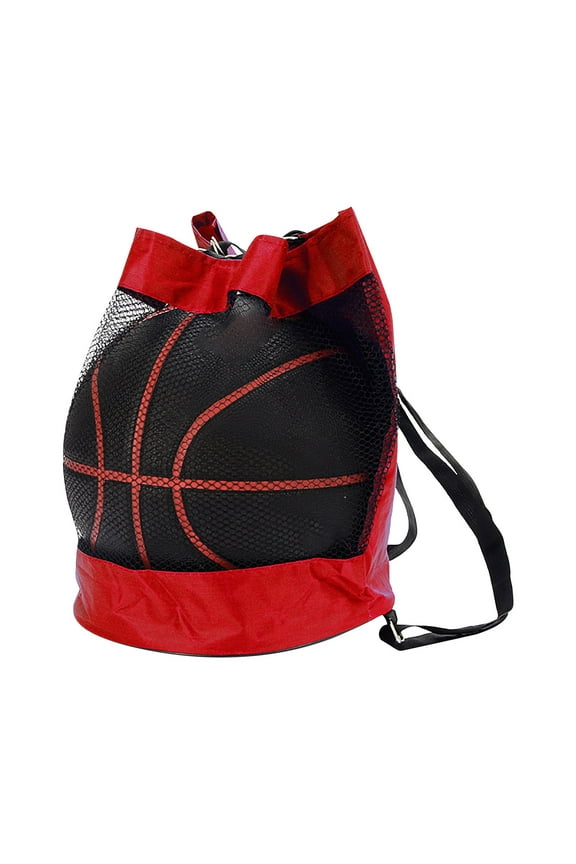 Drawstring Basketball Mesh Backpack Outdoor Sports Gym Bag, for Carrying Soccer Volleyball Baseball Football