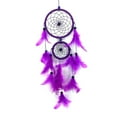 thumbnail image 1 of Moocorvic Dream Catcher,Feather Handmade Lace Bead Wall Art Hanging Ornament Gift Bedroom Living Room Decoration, 1 of 2