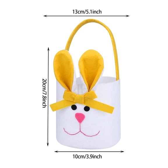 Moocorvic Easter Rabbit Animal Party Gift Candy Bag Creative Present Home Accessory