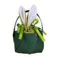 thumbnail image 1 of Moocorvic Easter Baskets Decorative Bunny Ear Gift Bag for Kids Easter Party Treats Picnic & Favors(PU), 1 of 7