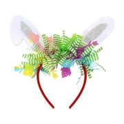 Moocorvic Easter Bunny Ears Headband Rabbit Kids Hoop 15 Styles Birthday Party Supplies Favors Decorations