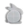 thumbnail image 1 of Moocorvic Easter Bunny Silicone Mold DIY Carft Tabletop Arrangement Rabbit Resin Casting Mould for Candle Making, 1 of 7