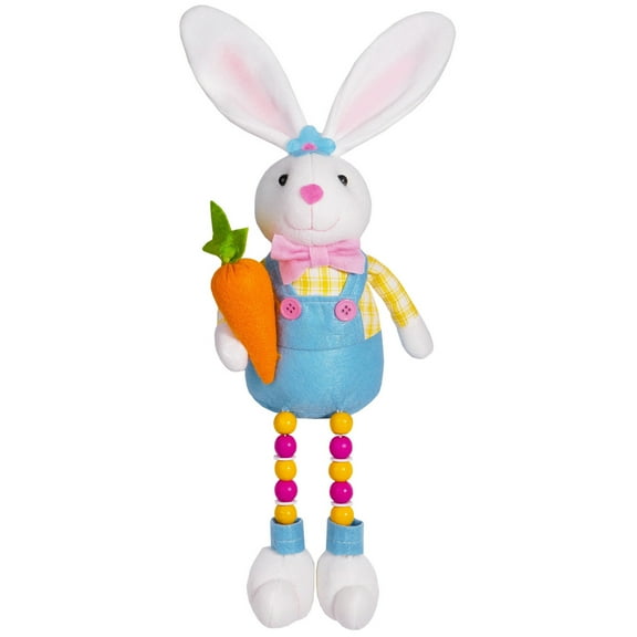 Moocorvic Easter Bunny Stuffed Animal Table Decor Easter Party Supplies Spring Home Decor Birthday Gifts
