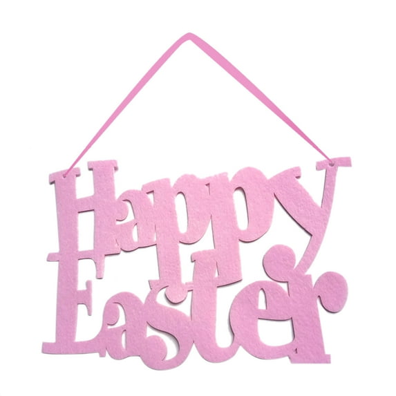 Moocorvic Easter Decoration Home Easter Bunny Pendant Spring Garland Door Hanging,Easter Hang Bunting Garland Decoration for Fireplace Indoor Outdoor Easter Party Supplies,