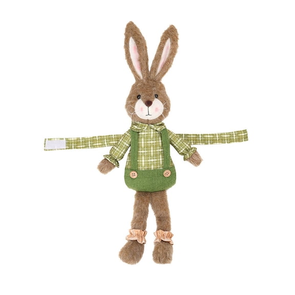 Moocorvic Easter Decorations Spring Straw Bunny Couple Gifts, Easter Party Favor,Farmhouse Table Centerpieces Decor