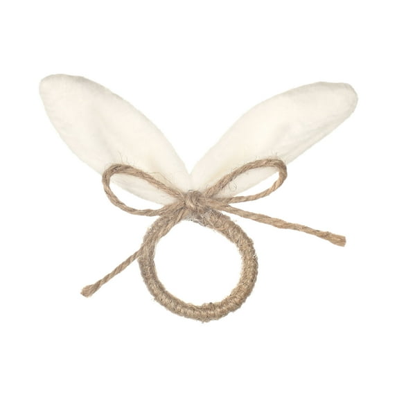 Moocorvic Easter Egg Napkin Ring Spring Ring for Wedding Party Holiday Farmhouse Dinner Banquet