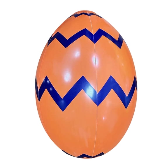 Moocorvic Easter Eggs Inflatables Outdoor Decorations 16 Inch Colorful Inflatables Kids Toys Yard Garden Party