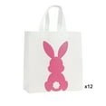 thumbnail image 1 of Moocorvic Easter Gift Bags Bunny Treat Bags with Handles, Party Favor Candy Pouches for Gift Wrapping, 1 of 7