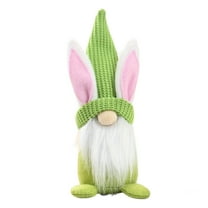 Moocorvic Easter Gnomes, Plush Spring Easter Bunny Gnomes Figurines Easter Basket Stuffers for Toddler