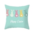 thumbnail image 1 of Moocorvic Easter Pillow Easter Decor Easter Pillow Covers Rabbit,Easter Bunny Egg Decorative Throw Pillow Sofa Cushion Cover Home Decor Pillow for Outdoor,Easter Gifts Easter Toys,, 1 of 2