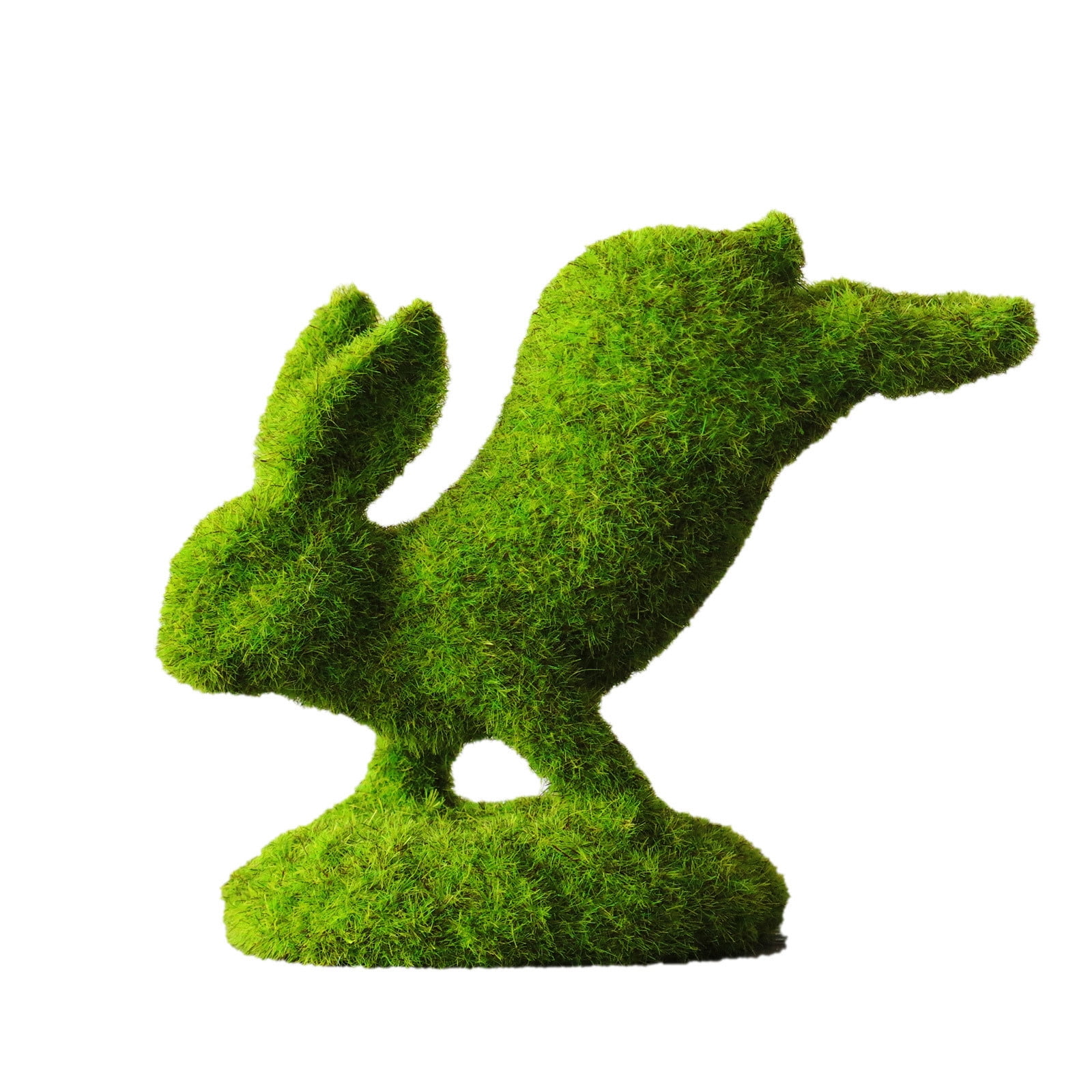 Moocorvic Easter Rabbit Doll Decoration Bunny Figurine Bunny Cake Topper for Birthday Gift Desk Decorations Rabbit Cake Decoration, Miniature Fairy Garden Decoration