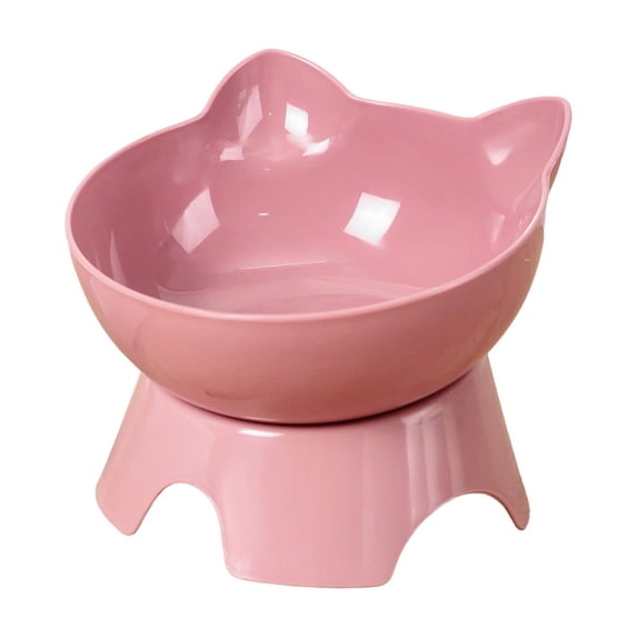 Moocorvic Elevated Cat Bowl for Indoor Cats, Pet Dish Food Water Feeder