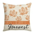 thumbnail image 1 of Moocorvic Fall Pillow Covers 18 x 18 Orange Pillow Covers Fall Decorations for Home, 1 of 7