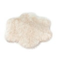 thumbnail image 1 of Moocorvic Faux Fur Rug for Bedroom, Wool Imitation Sheepskin Rugs Faux Non Slip Bedroom Carpet Mats(Beige,23.7x23.7inch), 1 of 3