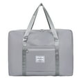 thumbnail image 1 of Moocorvic Foldable Travel Duffel Bag, Tote Carry Luggage Person Item Bag Sport Duffle Weekenders Carry Overnight For Women Girls,20x15x7inch(Gray), 1 of 9